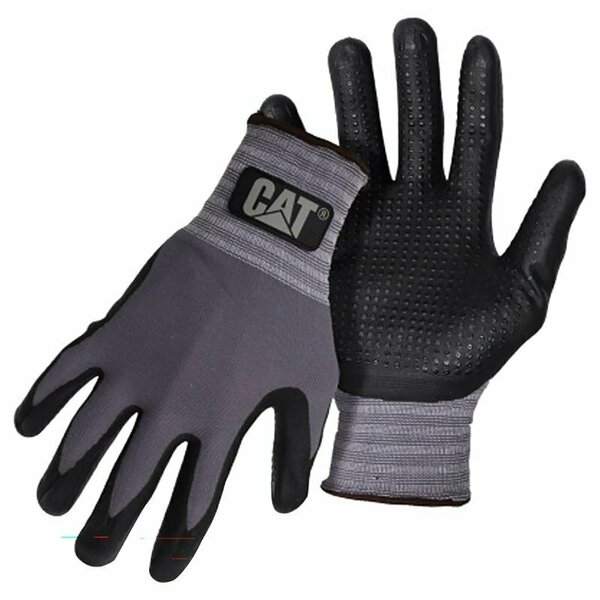 Caterpillar Unisex Indoor/Outdoor Work Gloves Black/Gray L 1 pair CAT017419L